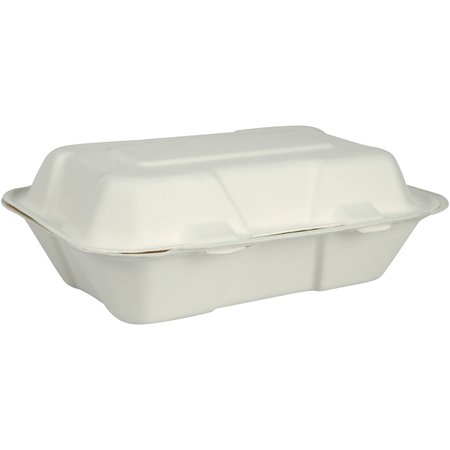 ABENA Containers, To-Go, Clam Shell Meal Box w/ Hinged Lid 1010001177